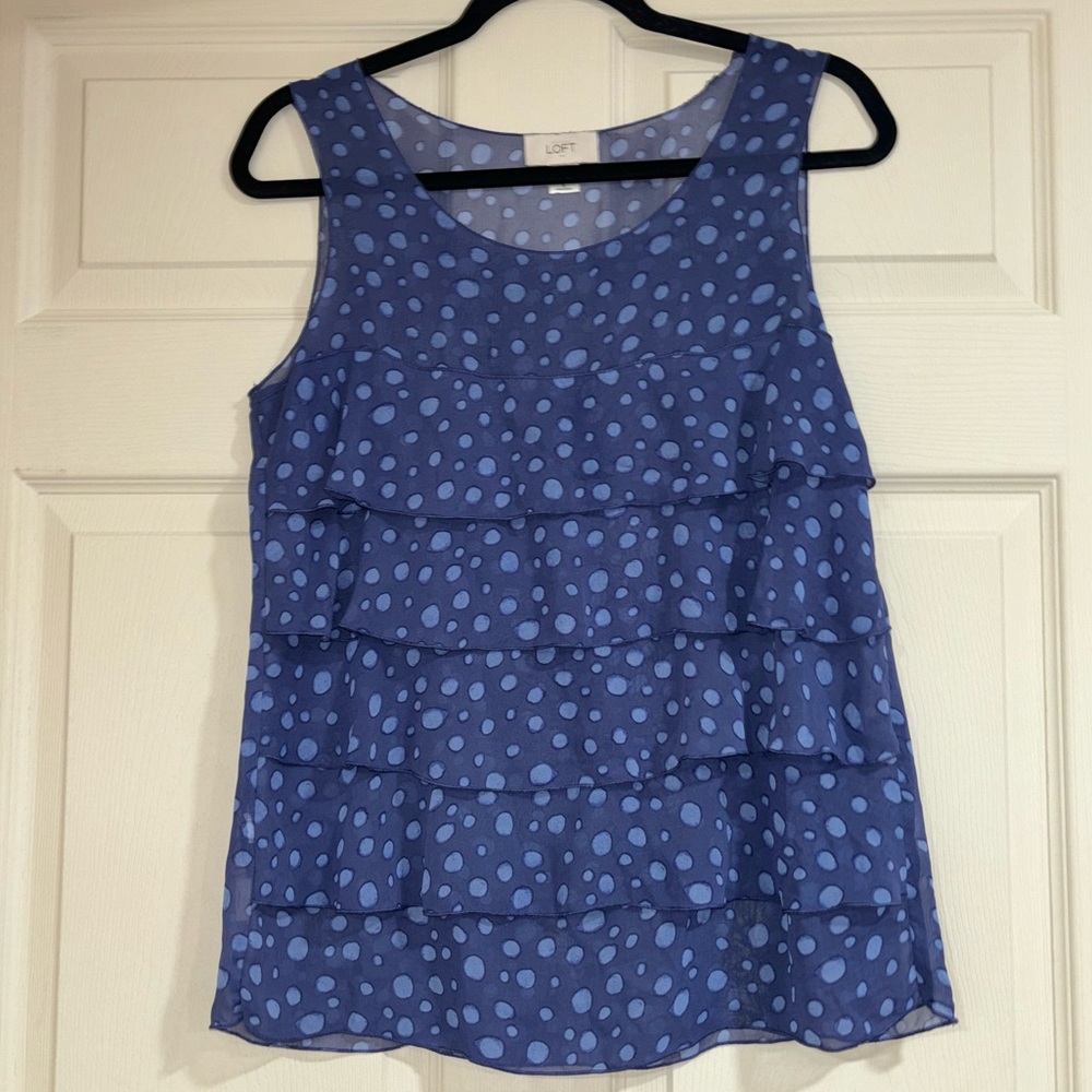 Women’s Loft Tiered Flowy Tank Top